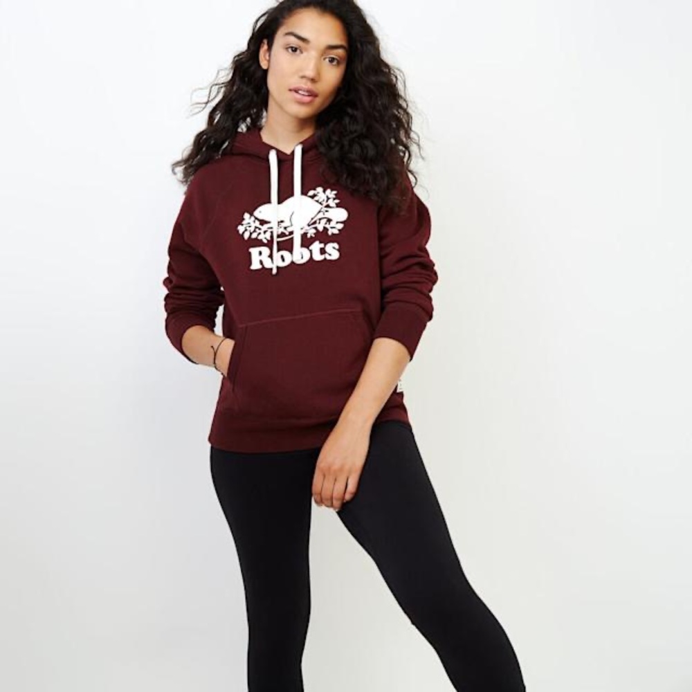 roots cooper beaver pullover hoodie